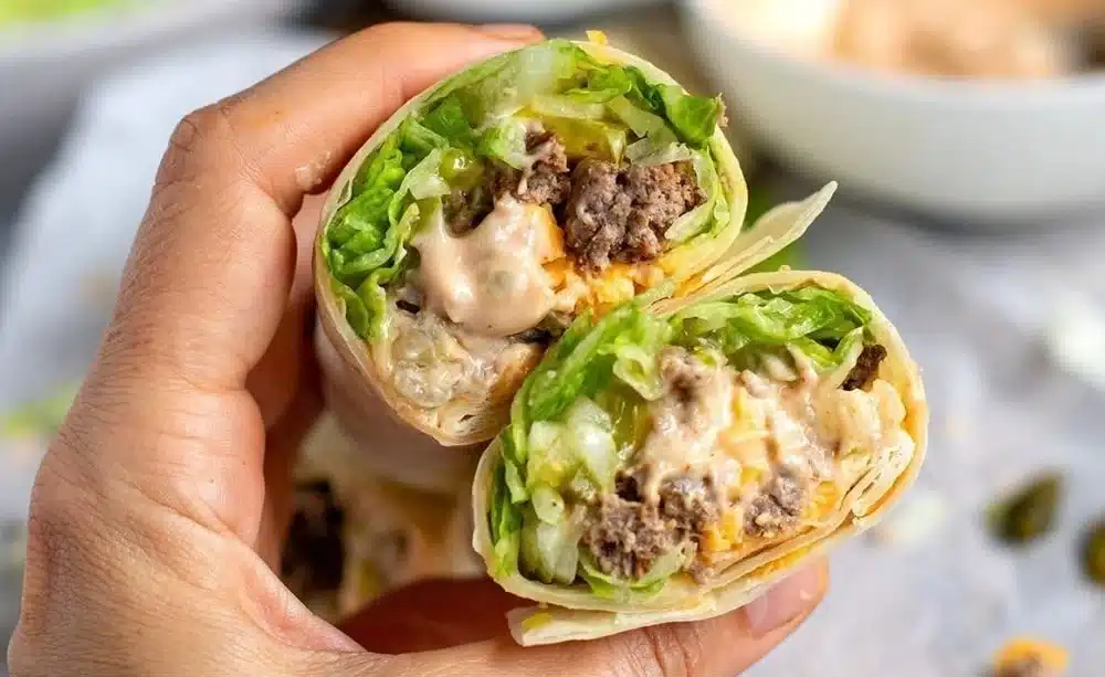 Big Mac Wraps - a delicious alternative to the classic Big Mac sandwich