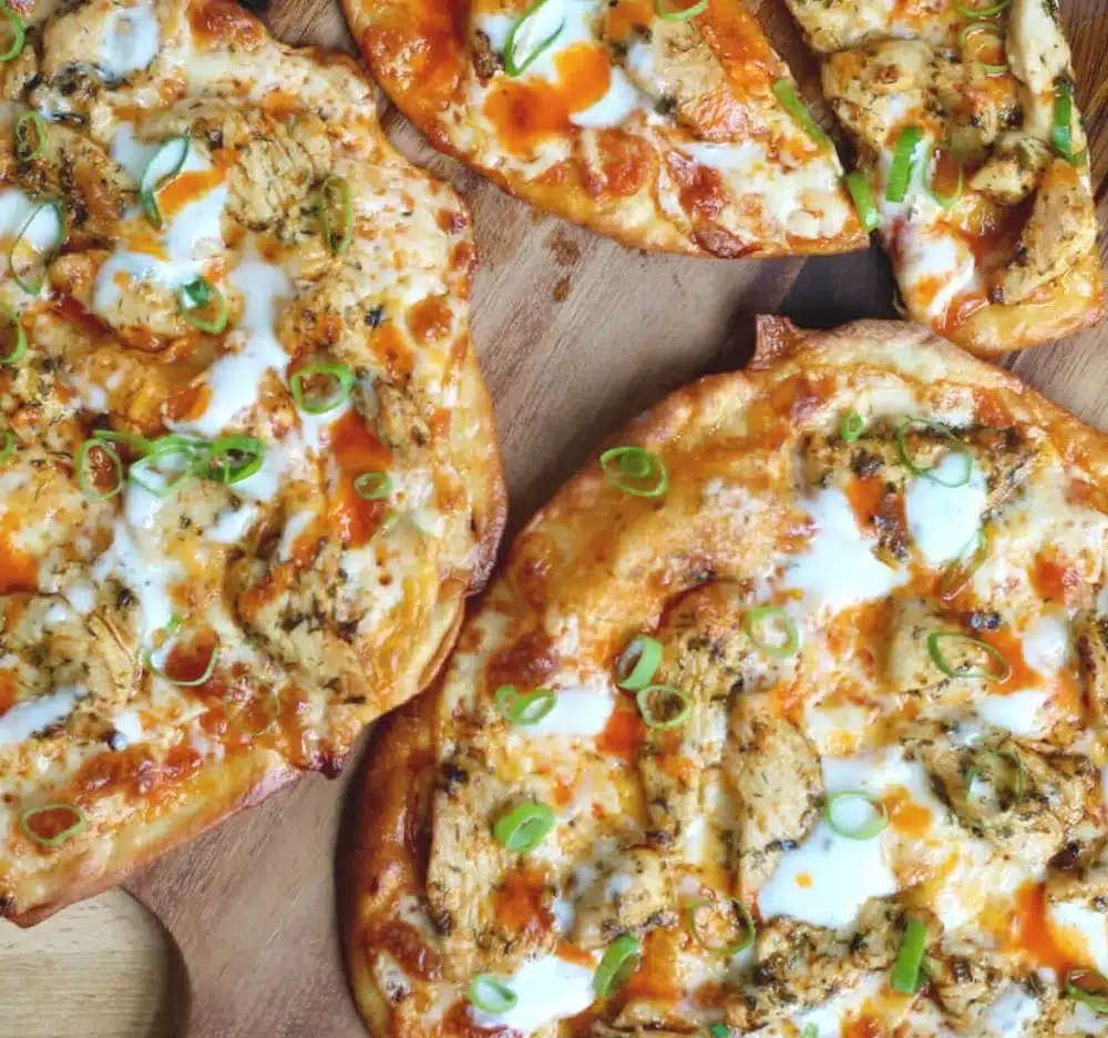 Buffalo Chicken Flatbread