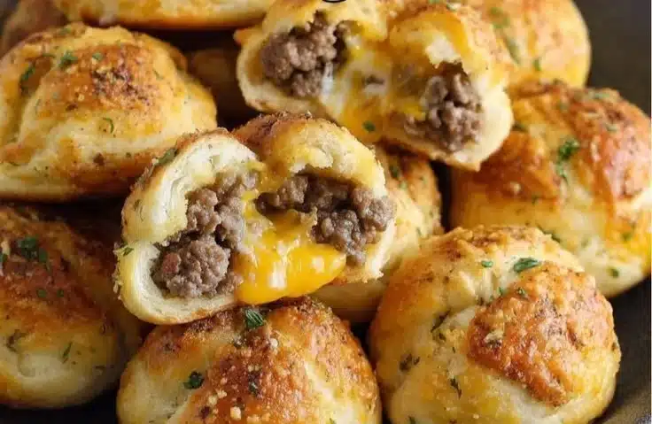 Cheeseburger Bombs: Quick Easy Dinner Meals For Picky Eaters