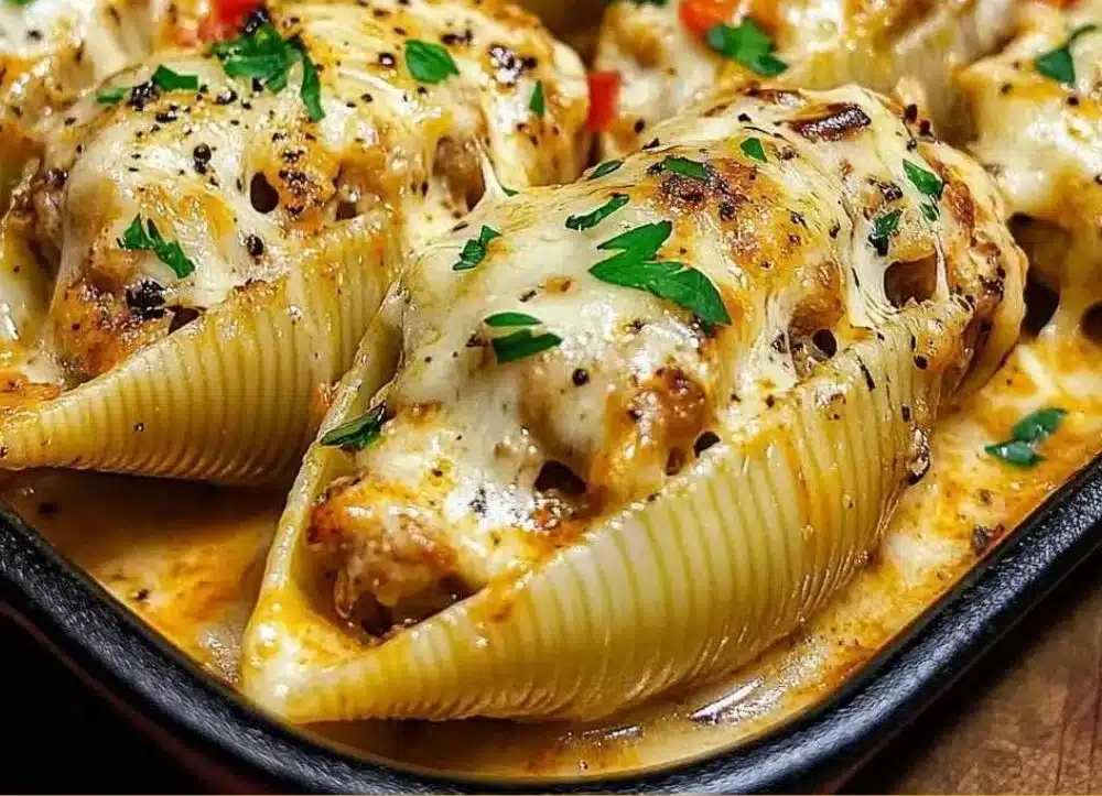 Creamy Cajun Chicken Stuffed Shells - Your New Comfort Food Obsession!