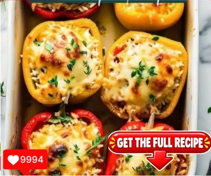 Easy Italian Stuffed Peppers
