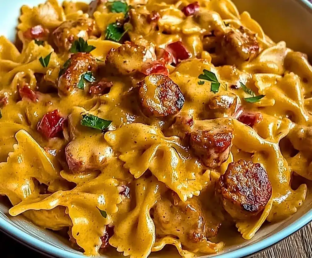 Garlic Lovers Must-Try! | Easy Big Dinner Recipes, Pasta Dishes, Sausage, Rope Sausage Dinner Ideas