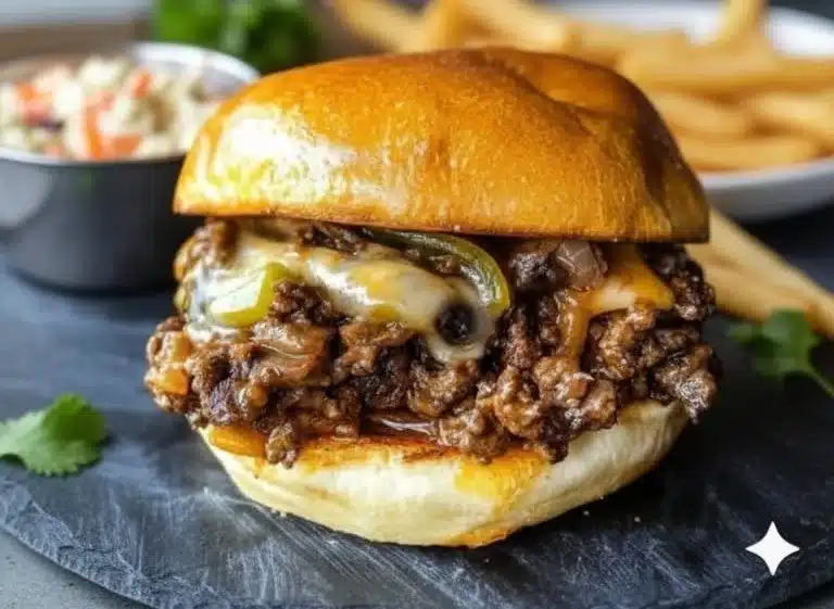Gordon Ramsay Philly Cheesesteak Sloppy Joes