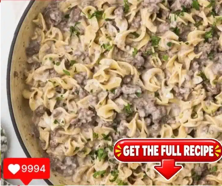 Ground Beef Stroganoff