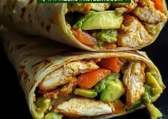 Healthy Chicken Avocado Wraps for Quick and Nutritious Meals