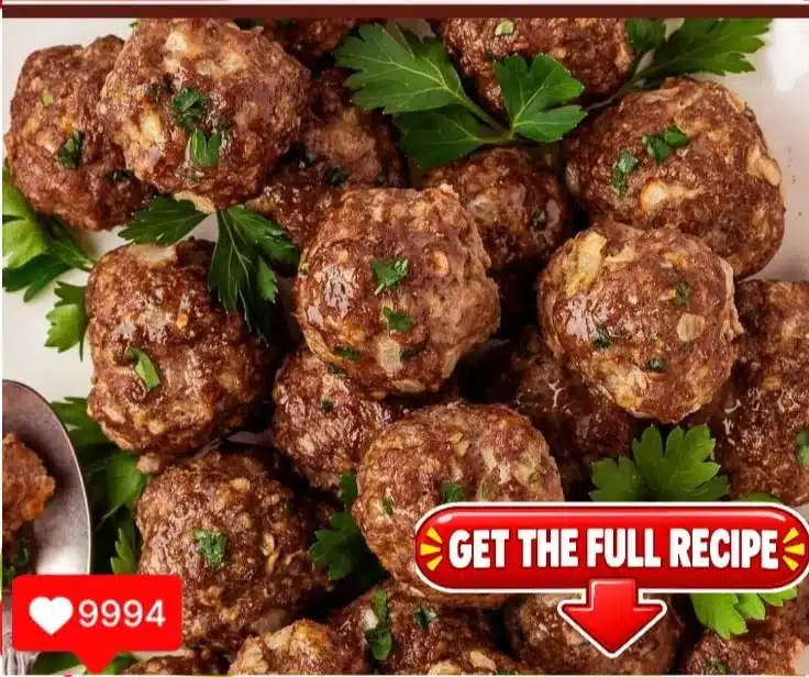 Homemade Meatballs