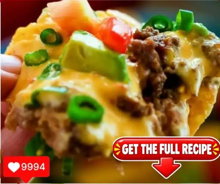 Homemade Nachos With Ground Beef