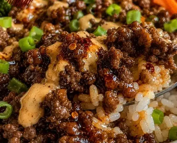 Hot Honey Ground Beef Bowls Recipe | High Protein Meal Prep (digital Download) - Etsy