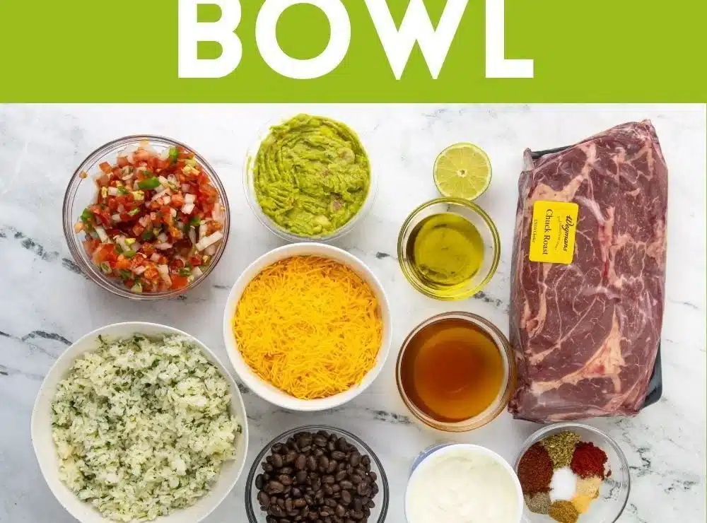 Shredded Beef Burrito Bowl