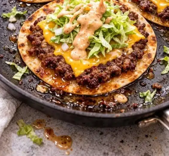The Best Crispy Big Mac Smash Tacos with Special Sauce